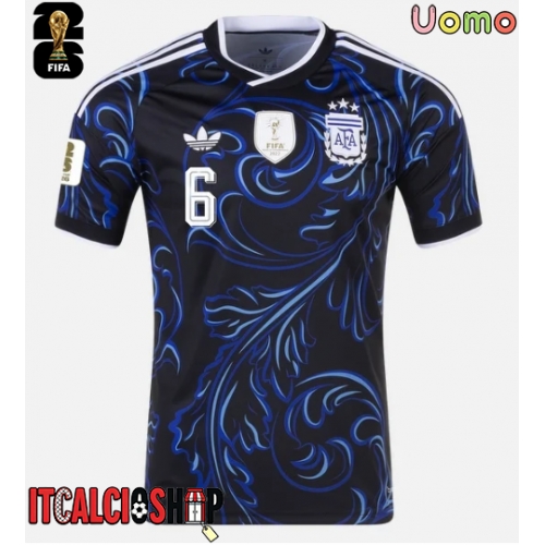 Argentina Lisandro Martinez #6 Seconda Maglia Mondiali 2026 Manica Corta